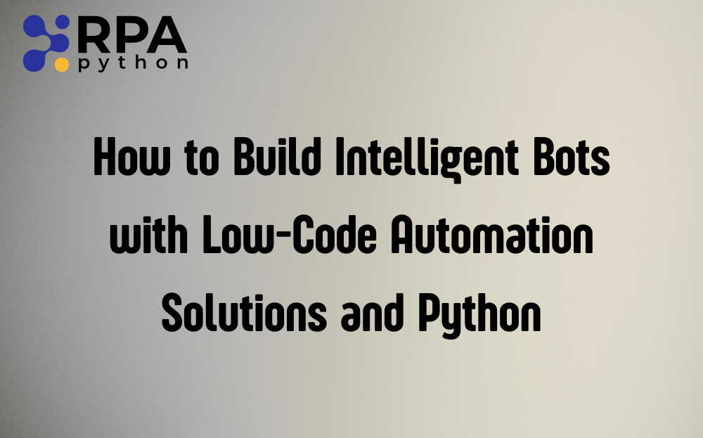 low-code automation