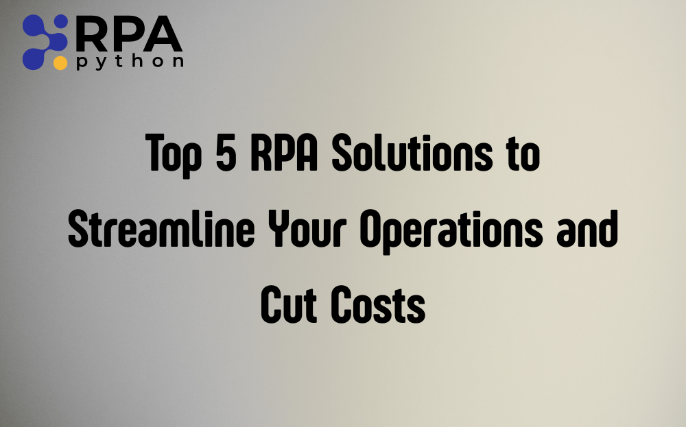 rpa solutions